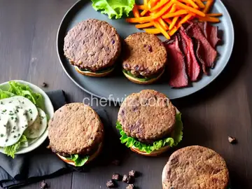 Venison Bacon Burgers