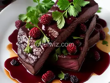 Venison with Blackberry Wine Sauce