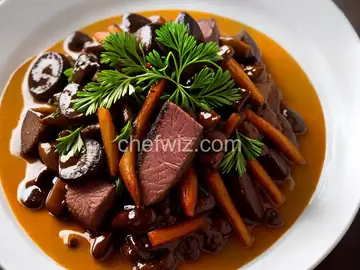 Venison with Sherry-Mushroom Sauce