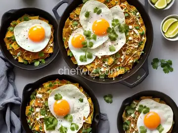 Verde Chilaquiles with Eggs