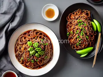 Vermicelli in Chili Oil, Soy Sauce, and Vinegar Recipe
