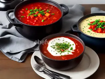 Veselka's Famous Borscht