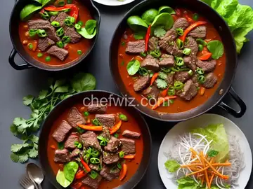 Vietnamese Beef And Lettuce Curry
