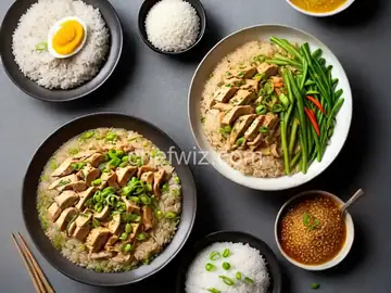 Vietnamese Chicken and Long-Grain Rice Congee
