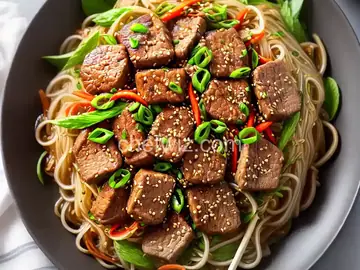 Vietnamese Pork with Vermicelli Noodles and Nuoc Cham Recipe | Grilling