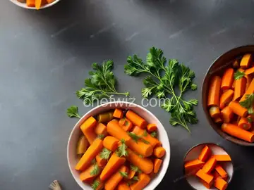 Vinegar Pickled Carrots