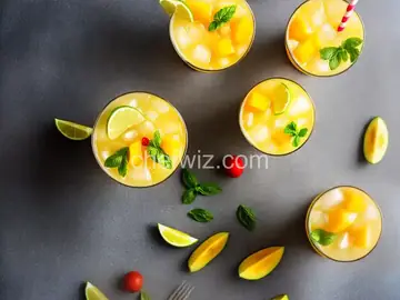 Virgin Mango Margaritas