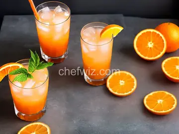 Virgin Screwdriver (orange mocktail)
