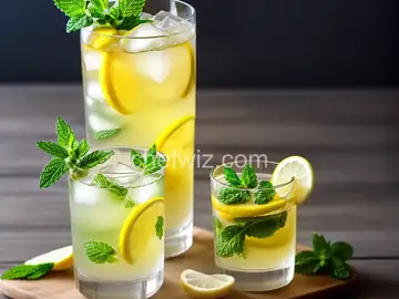 Vodka Lemonade with Mint