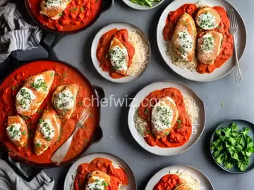 Vodka Sauce Chicken Parmesan