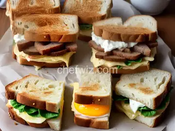 WWII Spam and Egg Sandwich