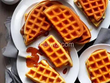 Waffle Iron Grilled Cheese