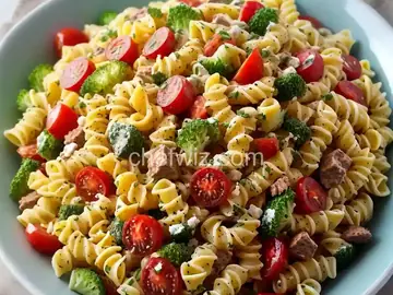 Wagon Wheel Pasta Salad