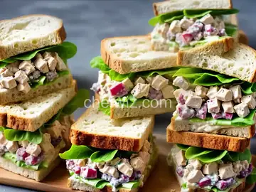 Waldorf Chicken Salad Sandwiches