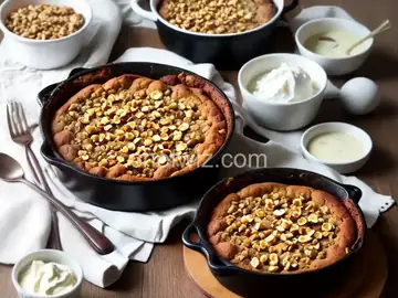 Walnut Banana Bread Pudding