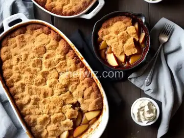 Warm Apple Cinnamon Cobbler
