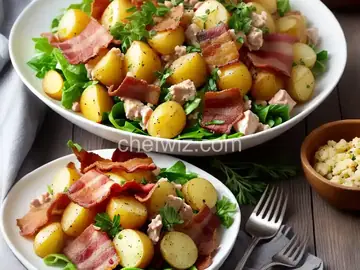 Warm Bacon Potato Salad