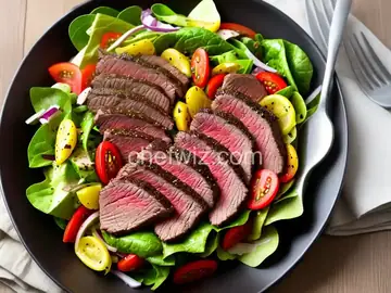 Warm Beef Tri-Tip Salad