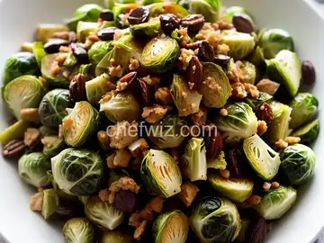 Warm Brussels Sprout Salad