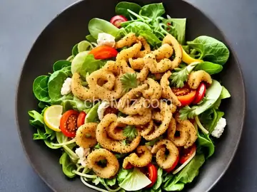 Warm Calamari Salad
