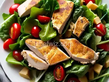 Warm Chicken and Swiss Chard Salad