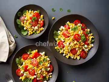 Warm Corn and Tomato Salad