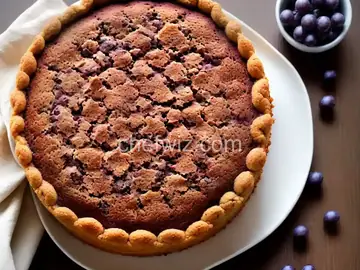 Warm Grape Cake
