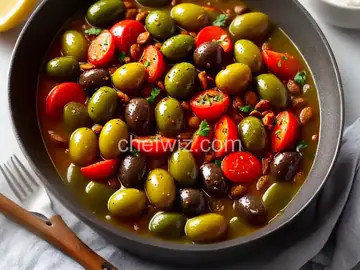 Warm Marinated Olives