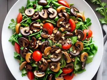 Warm Mushroom Salad