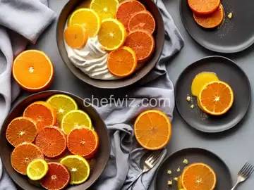 Warm Winter Citrus Dessert