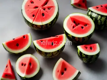 Watermelon Ice Cubes