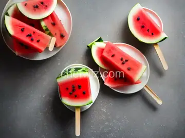 Watermelon Ice Pops