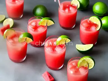 Watermelon Lime Agua Fresca