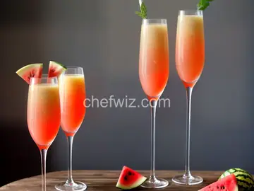 Watermelon Mimosas