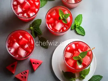 Watermelon-Mint Iced Tea (Greek Inspired)