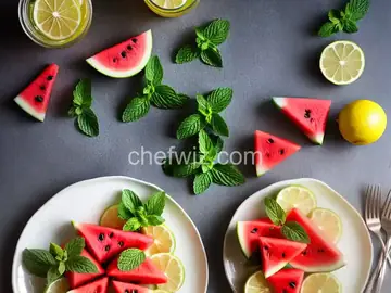Watermelon-Mint Lemonade Recipe
