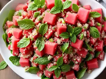 Watermelon Quinoa Salad