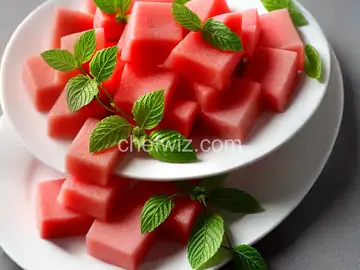Watermelon Rind Candy