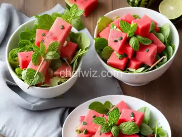 Watermelon Salad on a Stick