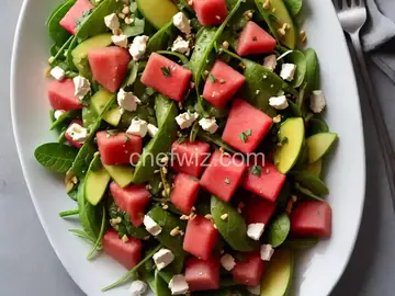 Watermelon and Snap Pea Salad