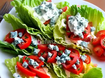 Wedge Salad with Blue Cheese Dressing