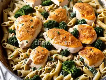 Weeknight Chicken Florentine Pasta