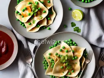Weeknight-Fancy Ravioli With Creamy Peas