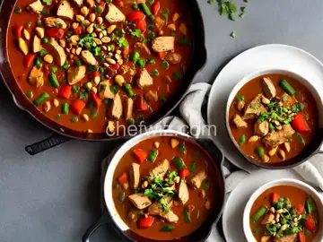 West African-Inspired Chicken & Peanut Stew