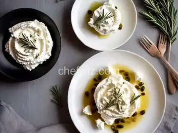 Whipped Ricotta with Olive Oil and Rosemary
