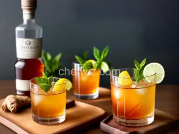 Whiskey Ginger Cocktail