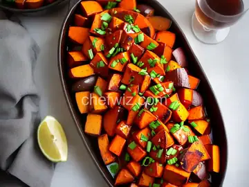 Whiskey-Glazed Sweet Potatoes