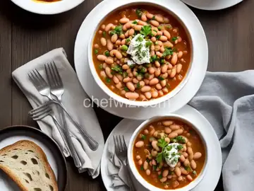 White Bean Ragout with Toast