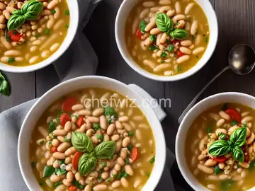 White Bean and Pasta Soup