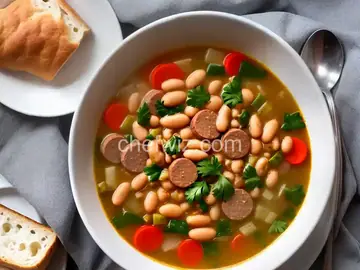White Bean and Sausage Soup